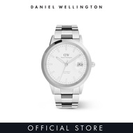 [2 years warranty] Daniel Wellington Iconic Automatic 40mm Link Silver White - Men Watch Automatic m