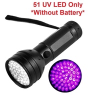 51 LED UV Fake Money Detector Torch Light / Flashlight Ultraviolet Light UV Lamp