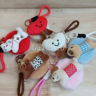 2-sided fur mirror DOG PUPPY CAT CAPYBARA LOVE WS0053