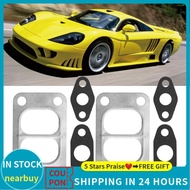 nearbuy Turbo Gasket Set  Kit Mounting Easy Installation 2 Pcs Metal Alloy Paper for Holset HX35 HX3