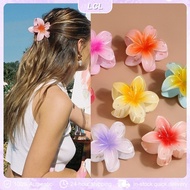 6/12PCS Colorful Flower Hair Accessories Clip Beach Hairpin Barrettes Beach Hair Accessories