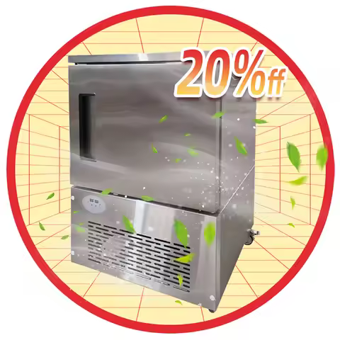 Vertical Blast Freezer for Meat Fruit Vegetable Commercial Blast Freezer Chiller Freezer with Blow S