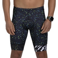 Men’s LTD 9-Inch Triathlon Shorts, Endurance Cycle Padded Shorts, for Swim, Bike, Run with Quick Dry