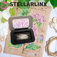 STELLARLINX Needle Cushion, Magnet Rectangle Magnetic Pin Box, Storage Case Pin Holder Sewing Suppli
