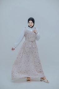 Dress Hagia Korean Style//Gamis Hagia Terbaru//Hagia Dress Overall//Dres Hagia Crinkel Airfllow