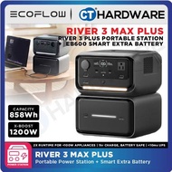 EcoFlow RIVER 3 UPS | RIVER 3 PLUS Portable Power Station 245WH, 600W | 286WH, 1200W