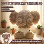 Plushie Sleep Pillow Teddy Bear Kids Elephant Doll Cute Elephant Baby Shy Birthday