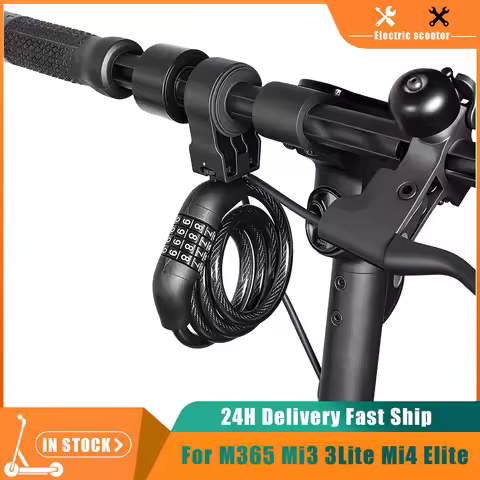 Heavy Duty Strong Anti-theft Lock 4 Digit Code For Xiaomi Mi3 M365 Pro 1S Max G30 G30D Electric Scoo