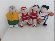 1995 Slam Dunk 男兒當入樽 景品 公仔 4隻  灌籃高手 眼鏡廠 BANPRESTO

櫻木 木暮 安西教練 仙道