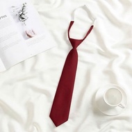 Red tie tie tie, plain Korean yearbook tie, cheap bow tie,...