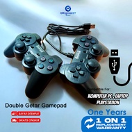 Gamepad Joystick Stik Game USB Komputer PC Laptop Playstation Android