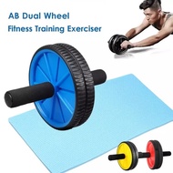Ab Roller Ab Wheel Double Wheel Roller Gym Fitness Equipment