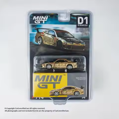 Minigt 714 Nissan Silvia S15 Top Secret D1Gp 1/64 Car Model