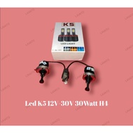 LED K5 12V - 30V 30Watt H4