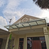 GLASS CANOPY Kanopi Kaca Besi WF Holo Alderon Tempered Laminated (7)