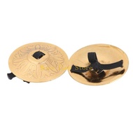 [Kivora] 92ME Belly Dancing Indian Finger Cymbals Musical Instrument for Preschools Classroom