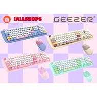 GEEZER By MOFII ZERO COLORFUL Wireless Keyboard AND Mouse COMBO (2.4Ghz)