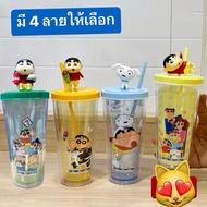 7-11 Shinchan Water Glass Figure 3D Bottle 3D 7 Eleven Exchange Products 7-11 2024