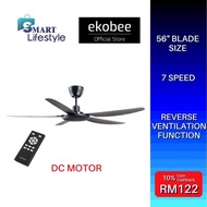 EKOBEE DC MOTOR 5 BLADES 56 INCH CEILING FAN EB-5622 DC
