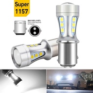 2pcs P21/5W BAY15D 1157 7528 Led Brake Light Tail Stop Bulb Moto Turn Signal Lamp Car Daytime Runnin