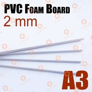 2 mm A3 PVC Foam Board Foamex Sheet