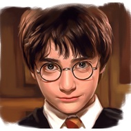 Harry Potter Anti Blue Computer Light Clear Reading Eyeglasses Spectacles Frame Lens Without Degree 
