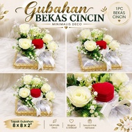 gubahan bekas cincin risik/tunang/nikah-single ring