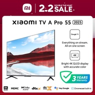 Xiaomi TV | A Pro 55 Inch 2025 | FREE Installation |4K UHD | QLED Display | 60Hz | Google TV | Googl