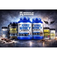 Muscle Kingdom King Whey Protein  4lbs  | Whey Kingdom 3 kg + FREE GIFT
