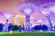 Singapore River Cruise & Light Shows Evening Tour