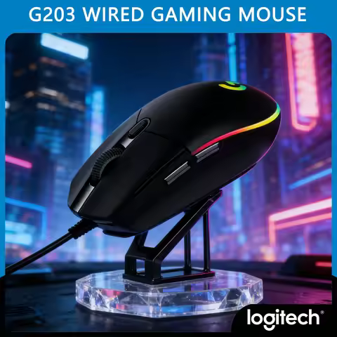 G203 RGB Mouse Gaming Office Dual Use 1ms Rate