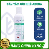 Dầu gội tắm khô không dùng nước ABENA - 200ml