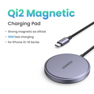 UGREEN MPP 15W Wireless Charger Wireless Charger for iPhone 16 15 14 Pro Max Model: 55206
