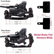 Litepro Hydraulic Brakes Litepro Front Rear