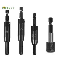 Self-Centering Drill Bit for , 3/32 Inch, 7/64 Inch, 1/8 Inch with Bit Holder Center Finding Drill B