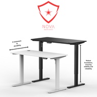 [SG 🇸🇬 Ready Stock] NOVA Ergonomic Computer Table | Adjustable Study Desk |  Laptop Desktop | Sit Stand