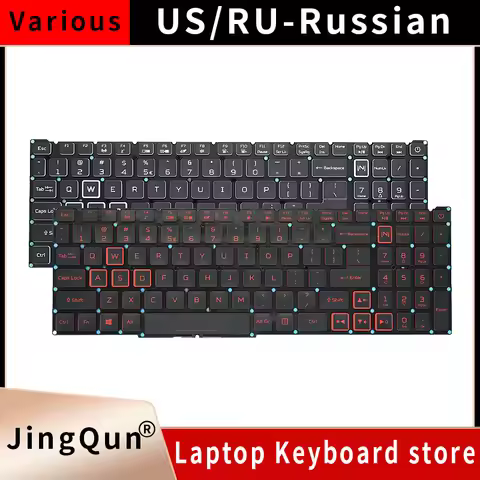 PT-BR Brazil US RU backlit keyboard For Acer Nitro 5 AN515-54 AN515-43 AN517-52 AN517-51 AN517-54 AN
