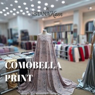Comobella Print | Polyester Print | Metered Fabric | Fabric Material by the Meter | Polyester Patter