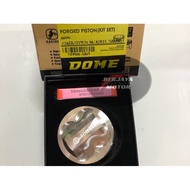 piston set dome forged lc135/y15/fz150 (57mm) nmax/nvx155/y16 (58mm) forged dome piston
