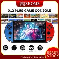 X12 PLUS Video Game 7inch Large Screen Portable Handheld Retro Game Console