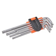 Tactix 9 Pcs Long Torx Key Set Tamper Proof