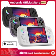 ANBERNIC RG 406H Retro Handheld Game Console 4-inch IPS Screen RGB Lighting Handheld Gaming Console 