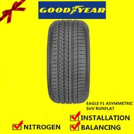 GOODYEAR F1 ASYMMETRIC SUV RUNFLAT tyre tayar tire (with installation) 275/40R20 245/45R20