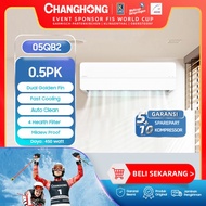 PROMO- CHIQ AC 1/2 PK STANDARD 05QB2 [INDOOR + OUTDOOR UNIT ONLY] R32 - LAZHASAN
