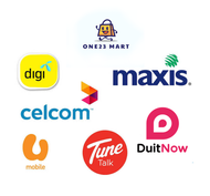 Reload Pin | Top up pin | Maxis | Digi | Celcom | TNG Reload Pin | Touch N Go Reload Pin |