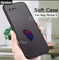 CASE ASUS ROG 5 BLACK HITAM ORIGINAL PREMIUM COVER SILIKON CASING HANDPHONE SOFTCASE