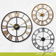 🔥Jam Dinding Moden Jam Dinding Wall Clock Modern Aesthetic 60cm Modern Clock 挂钟 壁钟
