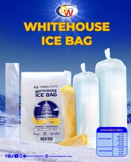 100/500pcs Plastic Ice/Water Bag 4x12 Inches