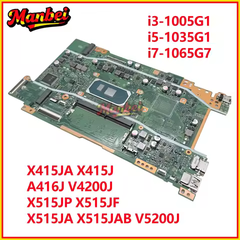 X415JA Laptop Motherboard For ASUS VivoBook X415J A416J V4200J X515JF X515JP X515JA X515JAB V5200J M