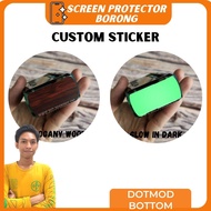 [Premium Quality] 3M Dotmod AIO & Mini Pod Bottom Sticker Texture Skin Mojoskins READY STOCK Custom 